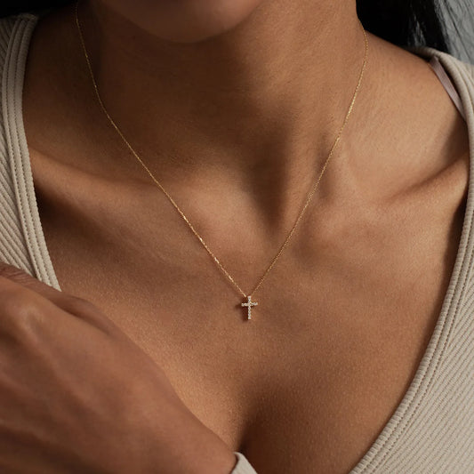 Collier Croix Femme