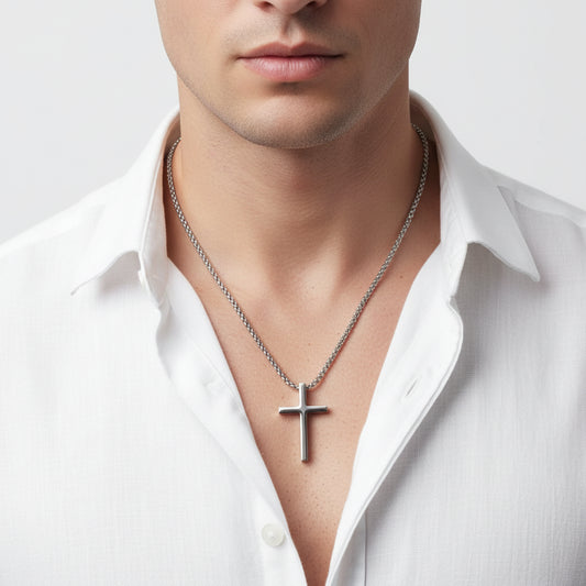 Collier Pendentif Croix