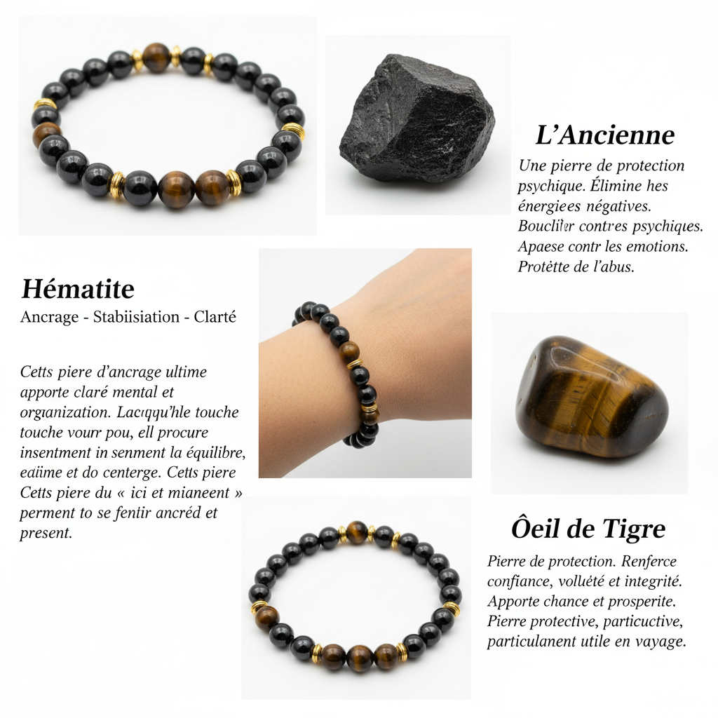 Bracelet Hématite - Version finale