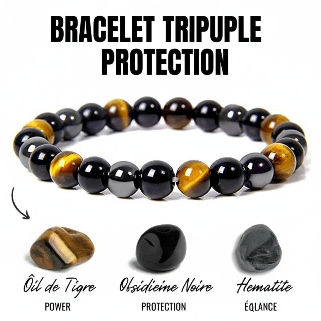 Bracelet Magnétique Pierres Naturelles