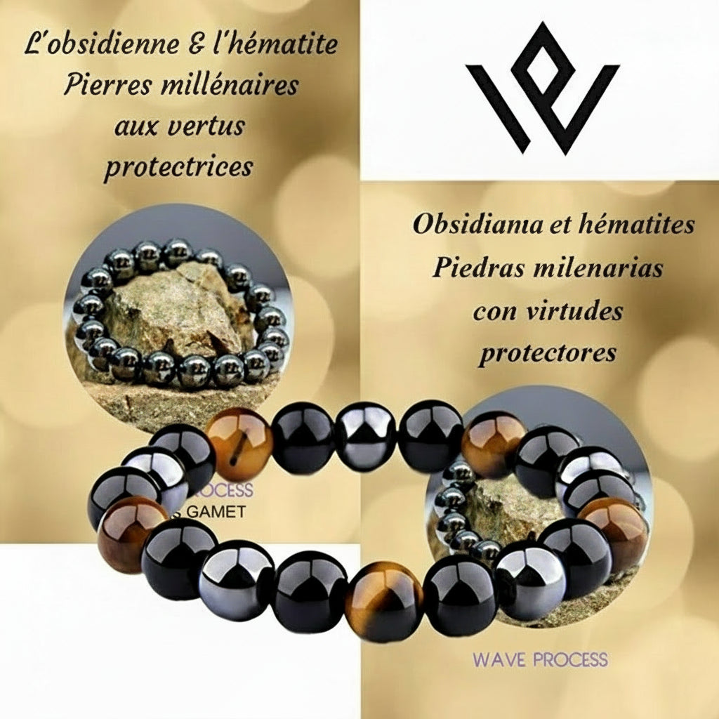 Bracelet Magnétique Pierres Naturelles