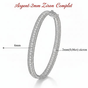 Bracelet Tennis Moissanite