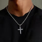 Collier Croix Homme