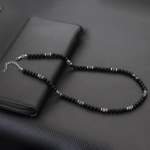 Collier Homme Pierres Naturelles