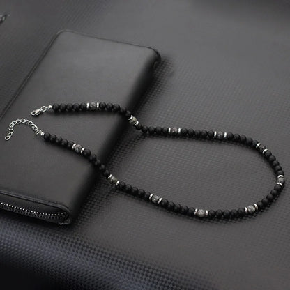 Collier Homme Pierres Naturelles
