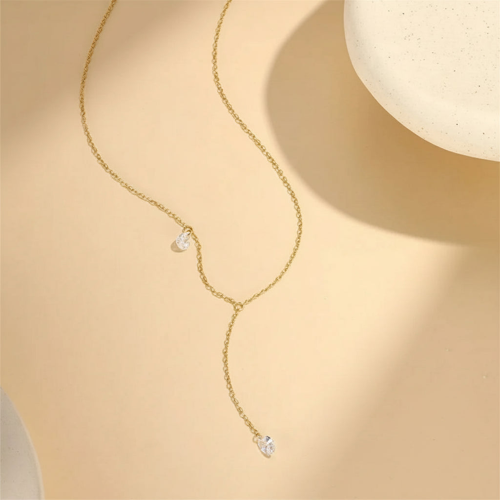 Collier Pendentif Goutte d'Eau