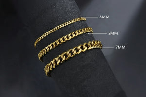 Bracelet Chaîne Cubaine