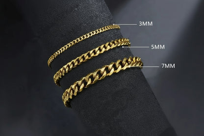 Bracelet Chaîne Cubaine