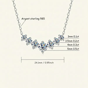 Collier Moissanite