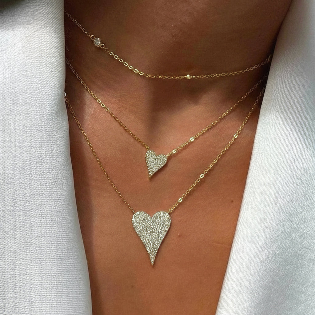 Collier Pendentif Cœur