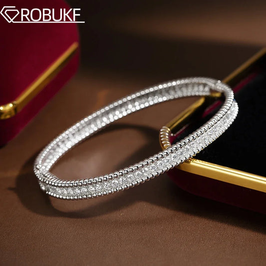 Bracelet Tennis Moissanite