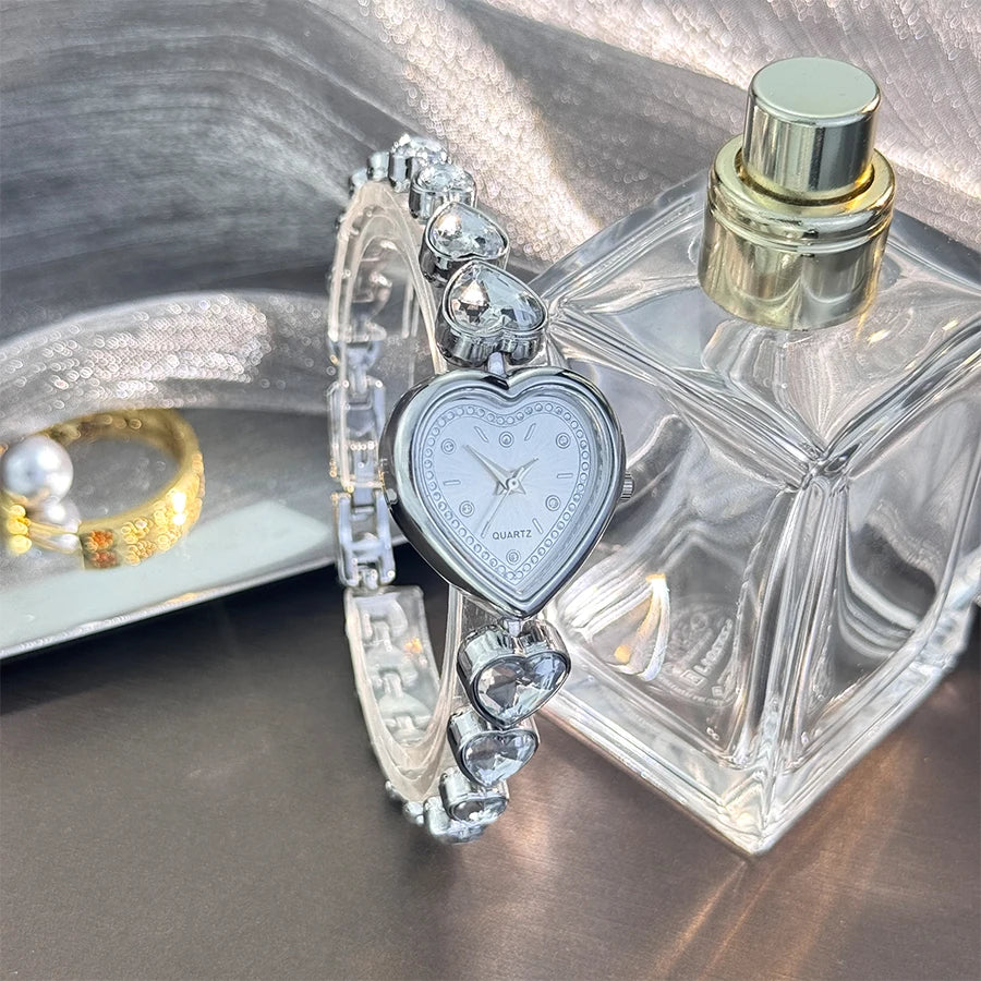 Montre Femme Forme Cœur