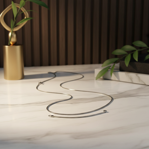 Collier Chaîne Box Homme